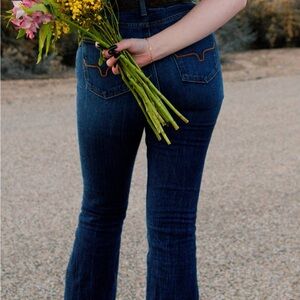 Kimes Ranch Dark Blue Boot Cut Jeans